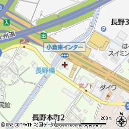 ＥＮＥＯＳ小倉東インターＳＳ周辺の地図