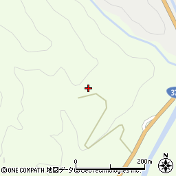 和歌山県田辺市中辺路町温川110周辺の地図