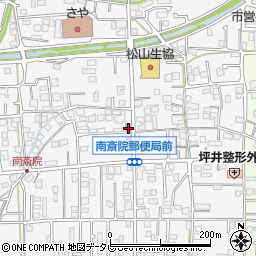 松山南斎院郵便局 ＡＴＭ周辺の地図