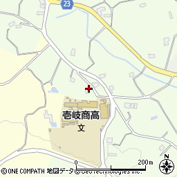 長崎県壱岐市勝本町北触175周辺の地図