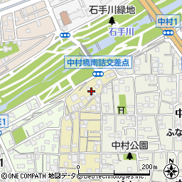 愛媛県松山市祇園町13周辺の地図