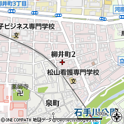 愛媛管財株式会社周辺の地図