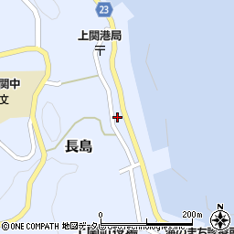 山口県熊毛郡上関町長島415周辺の地図