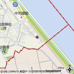 福岡県遠賀郡遠賀町老良16-7周辺の地図