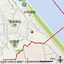 福岡県遠賀郡遠賀町老良28周辺の地図