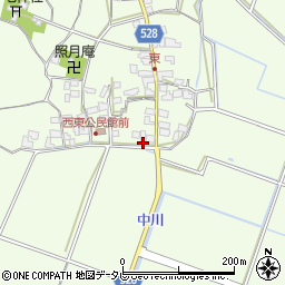 福岡県福津市勝浦1025周辺の地図