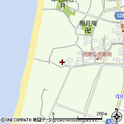 福岡県福津市勝浦955周辺の地図
