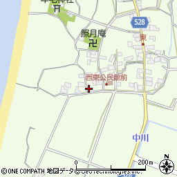 福岡県福津市勝浦981周辺の地図