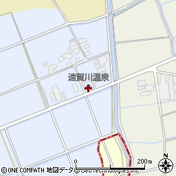遠賀川温泉周辺の地図