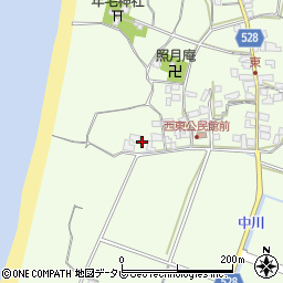 福岡県福津市勝浦967周辺の地図