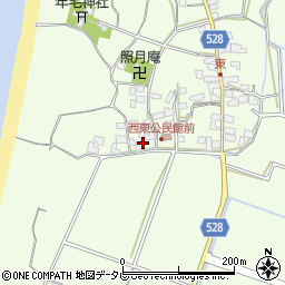 福岡県福津市勝浦982周辺の地図