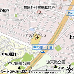 マツモトキヨシ上の原店周辺の地図