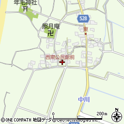 福岡県福津市勝浦1006周辺の地図