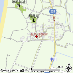 福岡県福津市勝浦983周辺の地図