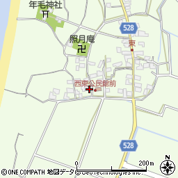 福岡県福津市勝浦983周辺の地図