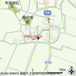 福岡県福津市勝浦1008周辺の地図
