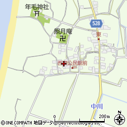 福岡県福津市勝浦987周辺の地図