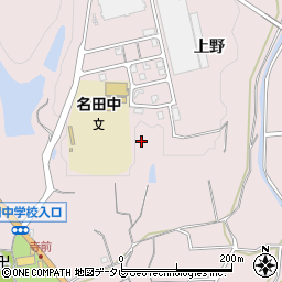 和歌山県御坊市名田町周辺の地図