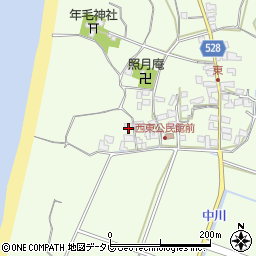 福岡県福津市勝浦977周辺の地図