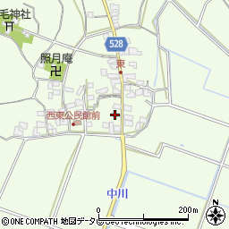福岡県福津市勝浦1037周辺の地図