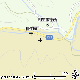 徳島県那賀郡那賀町谷内立割周辺の地図