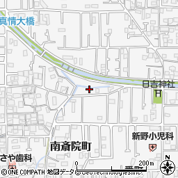 愛媛県松山市北斎院町241-11周辺の地図