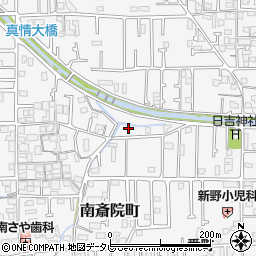 愛媛県松山市北斎院町241周辺の地図