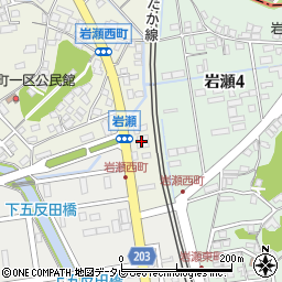 石本アパート周辺の地図