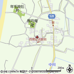 福岡県福津市勝浦1004周辺の地図