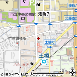 ユアサ商事株式会社　松山営業所周辺の地図