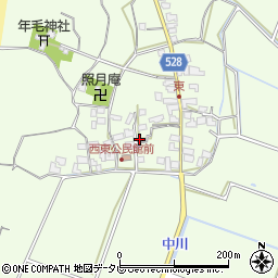 福岡県福津市勝浦1011周辺の地図