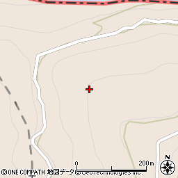 高知県長岡郡大豊町岩原1547周辺の地図