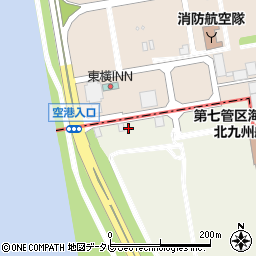 オリックスレンタカー北九州空港店周辺の地図