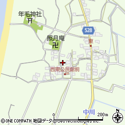 福岡県福津市勝浦1003周辺の地図