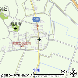 福岡県福津市勝浦1041周辺の地図
