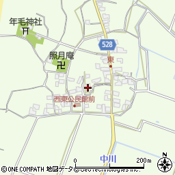 福岡県福津市勝浦1013周辺の地図