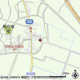 福岡県福津市勝浦1114周辺の地図