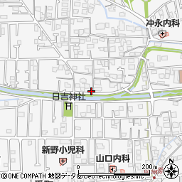 愛媛県松山市北斎院町130周辺の地図