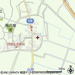 福岡県福津市勝浦1044周辺の地図