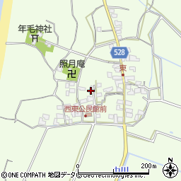 福岡県福津市勝浦1000周辺の地図