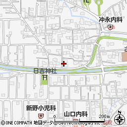 愛媛県松山市北斎院町122周辺の地図