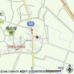 福岡県福津市勝浦1059周辺の地図