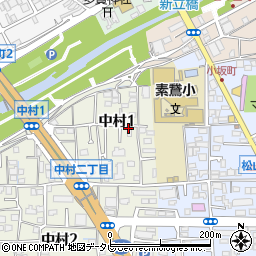 愛媛書芸文化協会周辺の地図