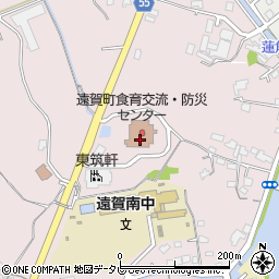 遠賀町食育交流・防災センター周辺の地図