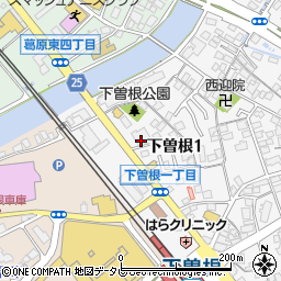 明屋書店小倉曽根店周辺の地図