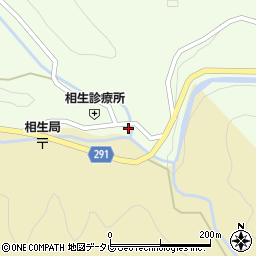 徳島県那賀郡那賀町平野大平間周辺の地図