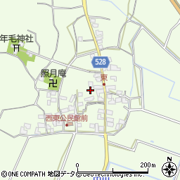 福岡県福津市勝浦1072周辺の地図