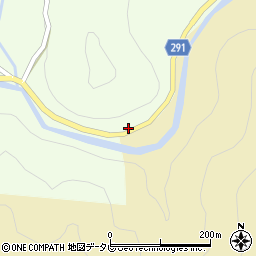 徳島県那賀郡那賀町平野中原12周辺の地図