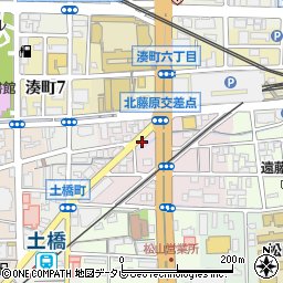 愛媛県松山市北藤原町8周辺の地図