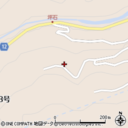 愛媛県西条市中奥２号81周辺の地図